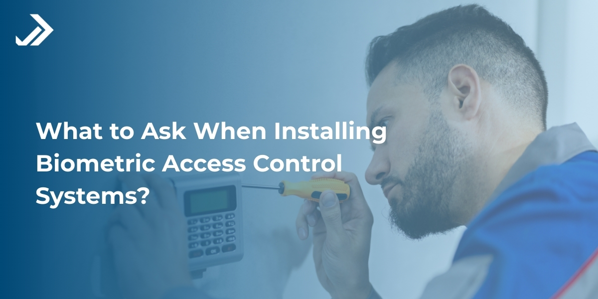 Installing biometric access control systems