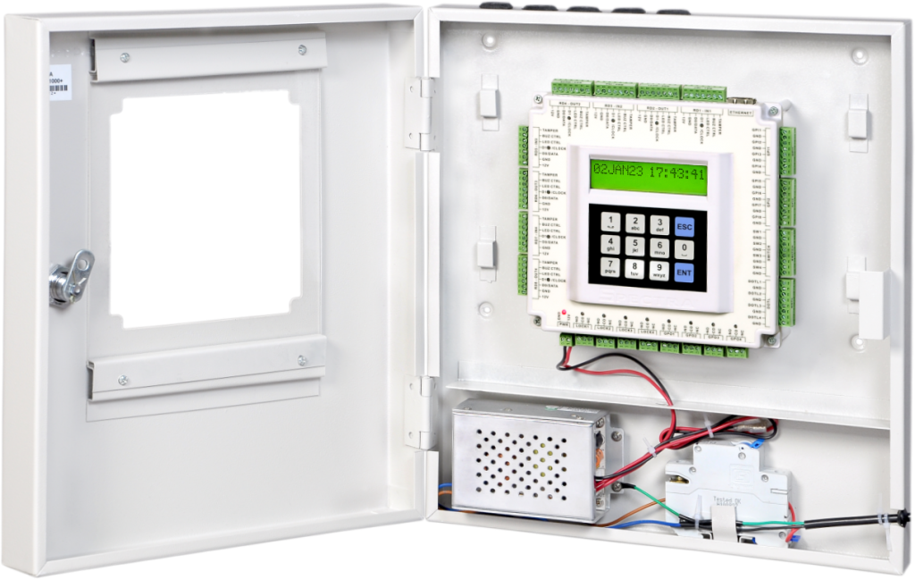 Access Control Panel – QuadXs 2C with Enclosure | Spectra