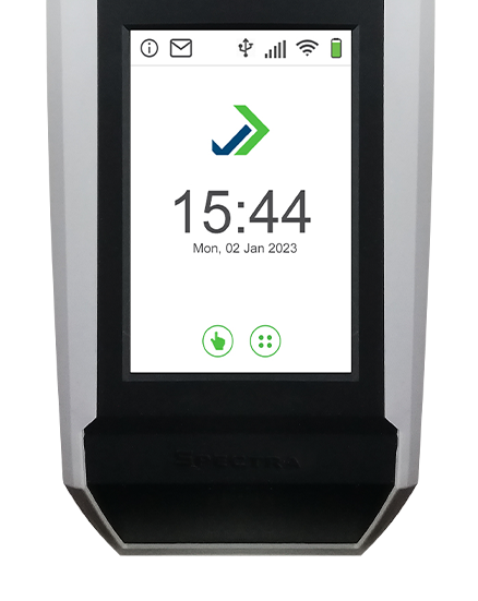 Handheld Biometric Attendance Device - BioRover3S Front